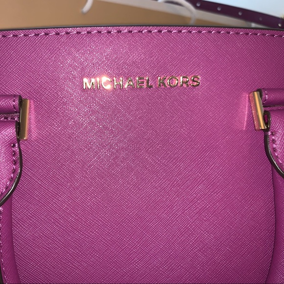 Michael Kors pomegranate Semla medium satchel - Picture 8 of 8